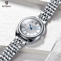 Montres à quartz pour femmes Top Luxe en acier inoxydable Robe d'affaires Montre-bracelet femme Horloge - montre cadeau