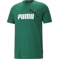 T-shirt PUMA Ess 2 Col Logo Tee Vert - Homme/Adulte