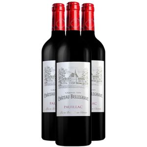 VIN ROUGE Château Bellegrave Pauillac 2018 - Vin Rouge de Bo