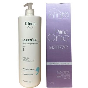 DÉFRISAGE - LISSAGE Kit lissage Prime One Matizze Infinitá + shampooin