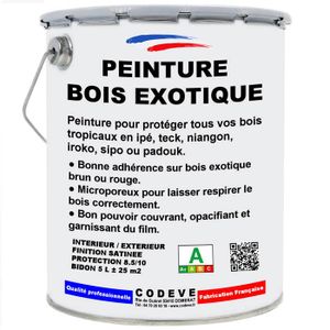 PEINTURE - VERNIS Peinture Bois Exotique - Pot 5 L   - Codeve Bois - 6032 - Vert de sécurité