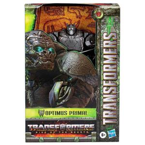 FIGURINE - PERSONNAGE Optimus primal - En stock Hasbro Transformers: Rise of the Beasts Optimus Primal Voyager Class F5496 Figure d