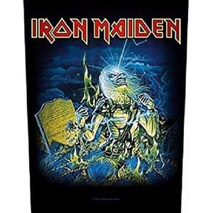 Ecusson Fear Iron Maiden Of The Dark Live Patch Tisse 10 X 10 Cm