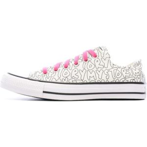 Converse basse plateforme blanche discount