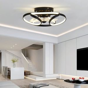 VENTILATEUR DE PLAFOND KNVSS Ventilateur De Plafond Avec Lampe LED Et Tél