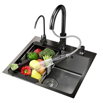 Evier de cuisine à encastrer en inox pas cher - Brico Cash