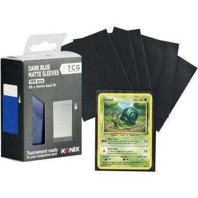 Xuefenfei 300 Protège-Cartes Transparents – 66 X 91 Mm – Pour Pokémon, Yu-Gi-Oh, K-POP, MTG, TCG