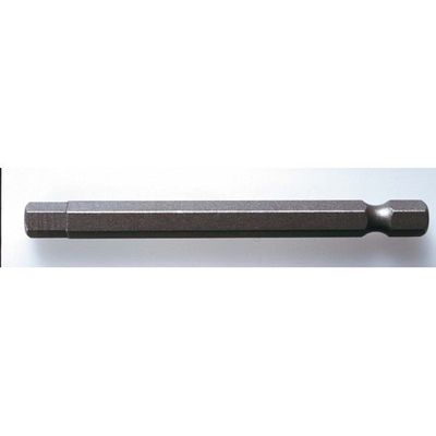 Embout De Vissage KS TOOLS 1/4" 6 Pans 10mm - Longueur 50mm, Acier S2, Nickelé, Neuf