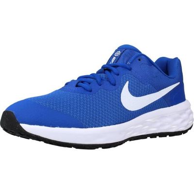 Basket shop nike bleu
