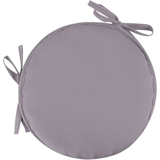 Coussin Rond Pour Tabouret De Bar - Antidérapant - Velours Côtelé - Taille 25cm - Adadvo