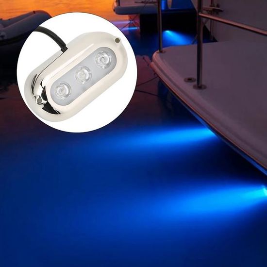 Lumière LED Sous-marine Galvpro Outdoors - Pour Filet Homard, Crevettes - Ultra Durable