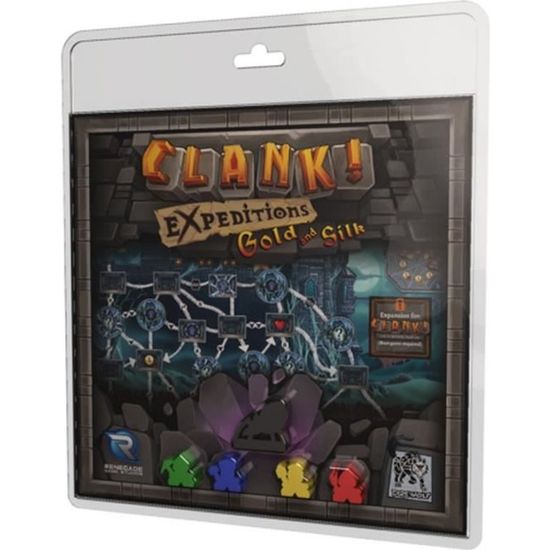 CLANK ! EXPEDITIONS ! L’OR ET LA SOIE – Extension Clank !