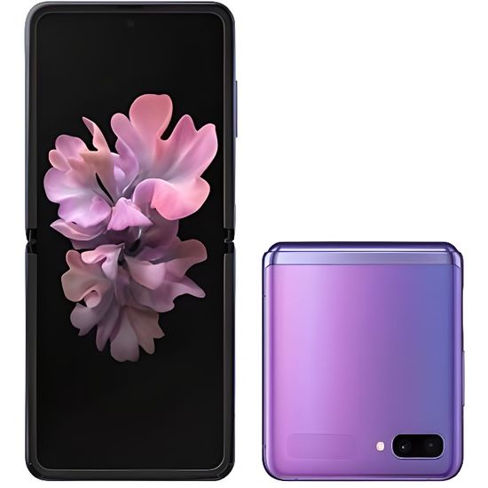 Samsung Galaxy Z Flip Unlocked Smartphone Violet 256G