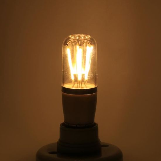 ARAMOX ampoule de style vintage Lustre LED Lampe à Filament Ampoule Style Vintage Maison Intérieur 12V Blanc Chaud 6W