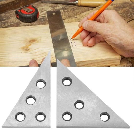 Bloc En V En Acier Carbone 50mm - Lot De 2 Pour Usinage, Centrage Précis Et Mesure