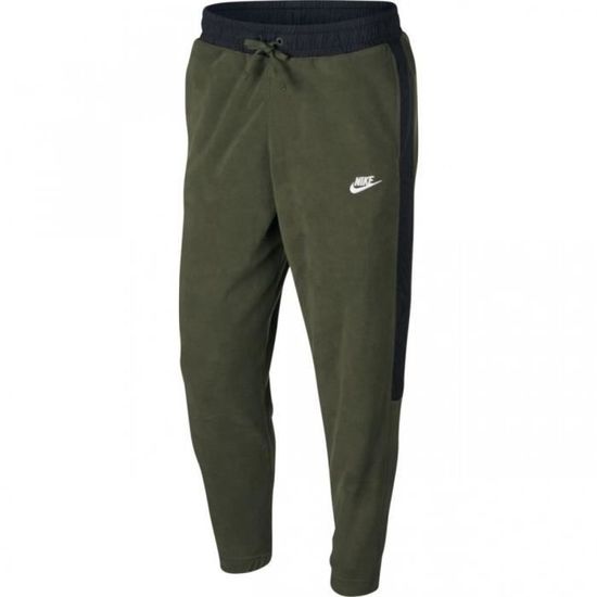 Pantalon de survêtement Nike M NSW PANT CF WINTER SNL - Vert - Homme - Kaki - Fitness - Running