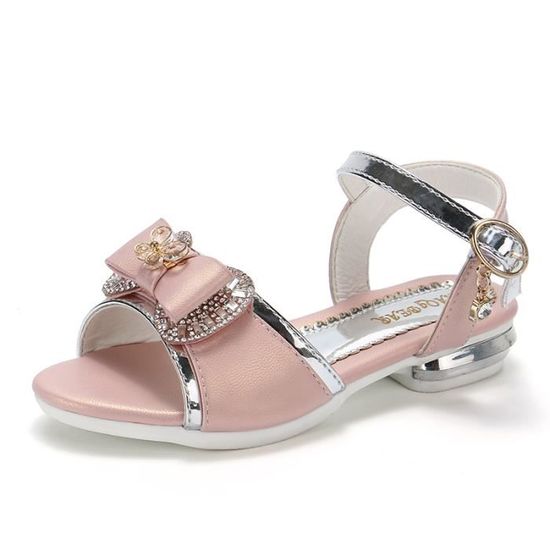 Sandales Filles été – Motif Dinosaure, Bout Fermé, Semelle Antidérapante, Confortables