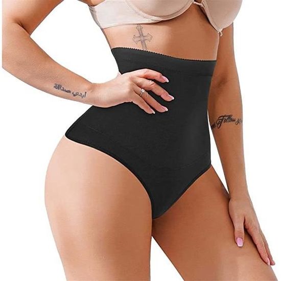 Culotte Gainante Femme Ventre Plat – Taille Haute – Invisible Sous Les Vêtements – Effet Sculptant