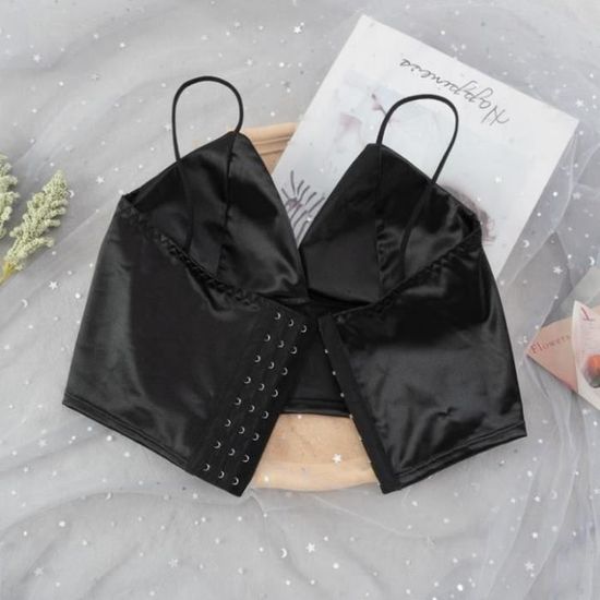 Corset Noir Rembourré Lipsy Avec Bretelles Amovibles - Taille UK 6, Neuf Avec étiquettes, Pour Soirée