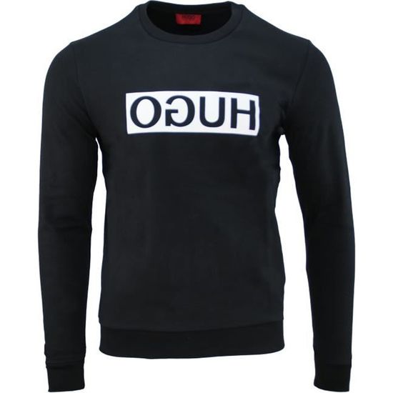 SWEAT HUGO BOSS LEGER HOMME NOIR Cdiscount Pret a Porter