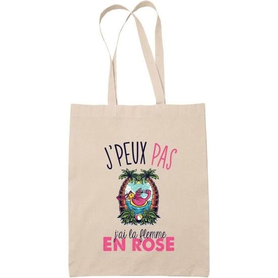 Planetee Tote Bag Sassofono 'Non Posso Nero' - Borsa In Tessuto Con Cerniera