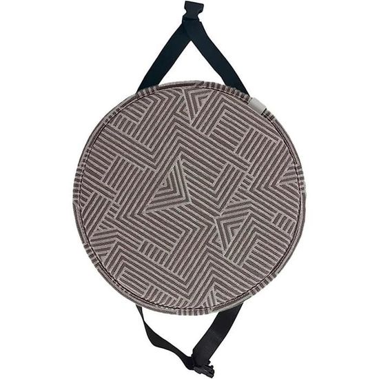 Coussin De Chaise Rond Imperméable - 30 Cm, Rembourrage 4,5 Cm - Pour Tabouret De Bar, Salle à Manger, Extérieur