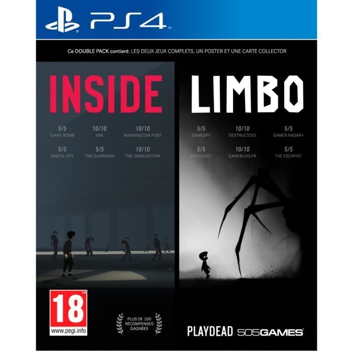 505 Games Inside/Limbo Double Pack Pour PS4