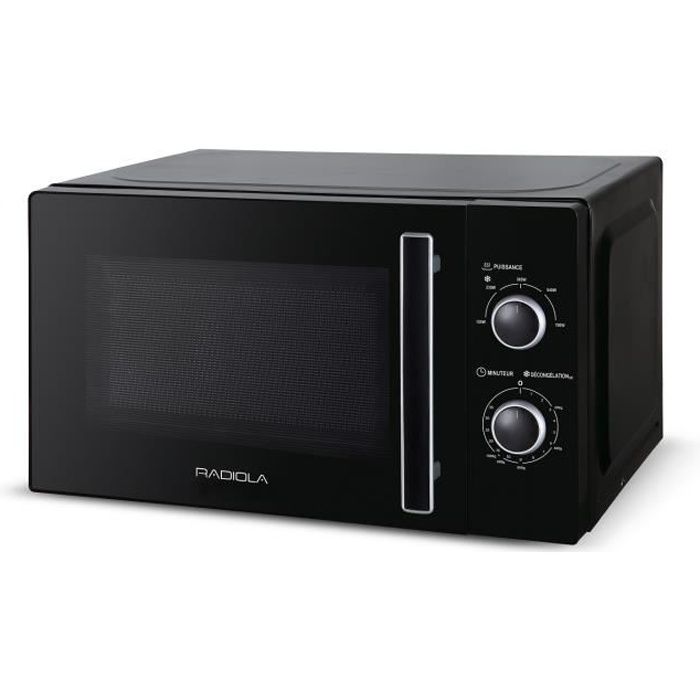 RADIOLA - FOUR MICRO-ONDES 20L / 700W NOIR - RAMW20SMB