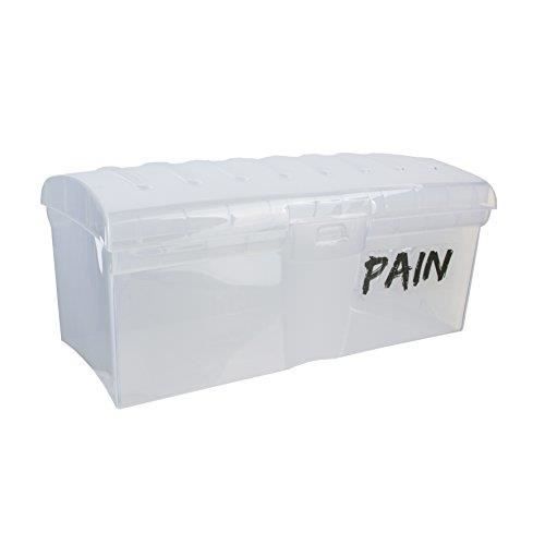 Easy Make KB5766 Boîte à Pain de mie, Plastique, Transparent, 29 x 14 x 12,5 cm KB5766