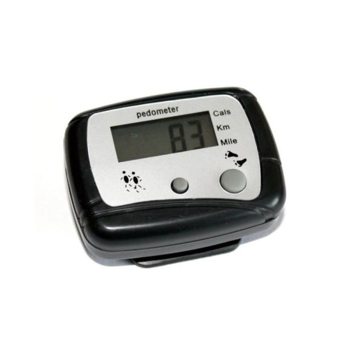 Podomètre Pedometre Compteur Pas Calorie Kilomètre Randonnée Marche Jogging