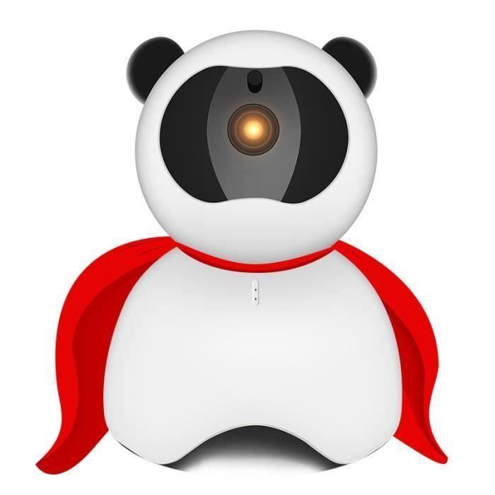 Lanvy Caméra IP sans fil Webcam intelligent surveillance WIFI 1 million Pixel alerte avertir