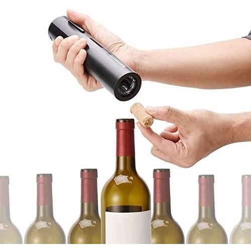 COFFRET CADEAU VIN tianluo Tire Bouchon Ouvre-Bouteille De Vin Électrique Ouvre-Bouteille De Vin Rouge Automatique Feuill792