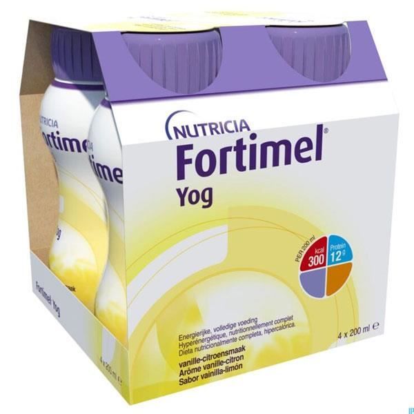 Nutricia Fortimel Yog Arôme Vanille Citron 4 x 200ml