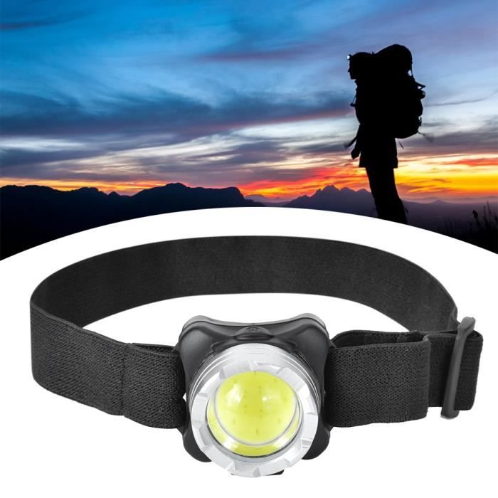DEL Lampe Frontale Lampe au Chapeau Lumière Zoom lumineuse pour cyclisme randonnée pêche sport