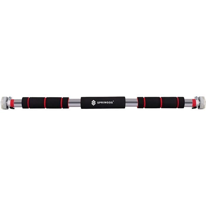 DIP STATION GOS Barre de traction 60100 cm 300 kg Barre de porte Barre de gymnastique Musculation Noir Pull Up Bar Bras 16