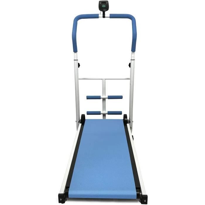 TAPIS DE COURSE Y Tapis de Course Pliable Petit Tapis de Marche, Manuel Pliable Tapis de Course avec écran LED, Manuel Co117