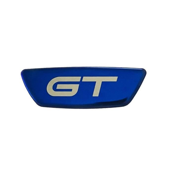 Camping-car,Garniture d'emblème de volant de voiture,accessoires pour RENAULT MEGANE 4 SCENIC TALISMAN - Type BLUE