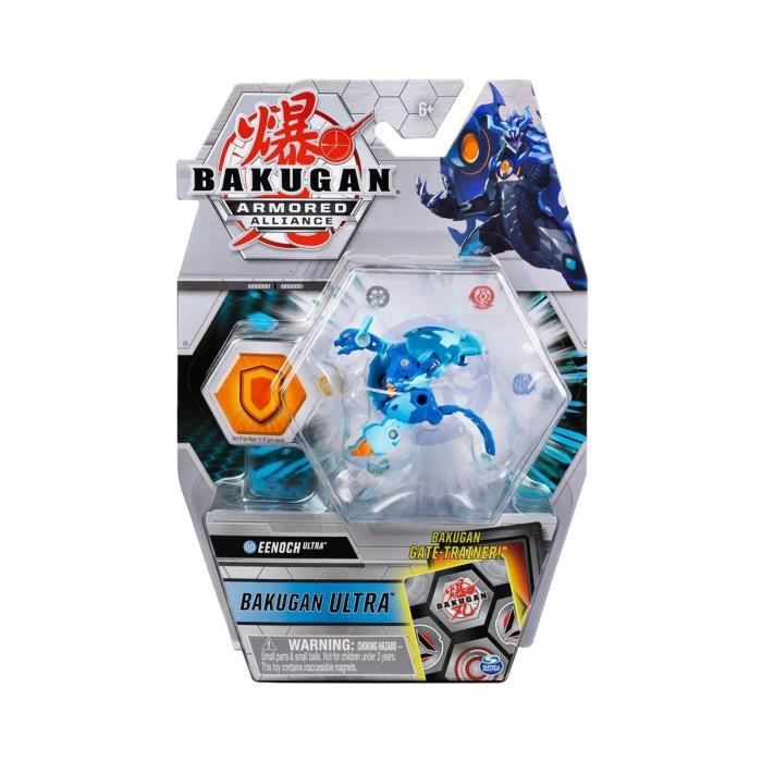 Bakugan Ultra : Armored Alliance - Eenoch + Carte - Boule Bleue - Figurine Deluxe