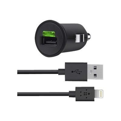 BELKIN Micro chargeur allume-cigare 2,4A - 5V - Noir
