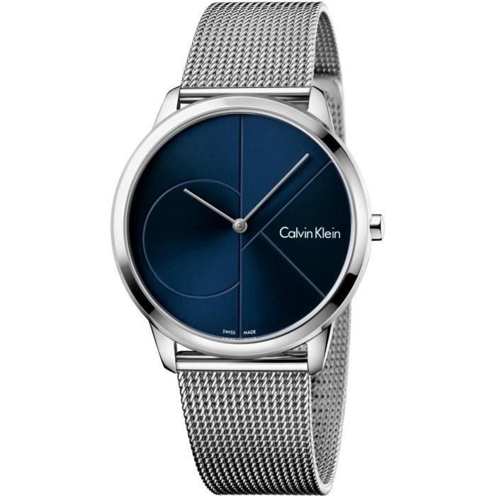 Calvin Klein Minimal K3M2112N Montre-Bracelet pour hommes Classique & Simple