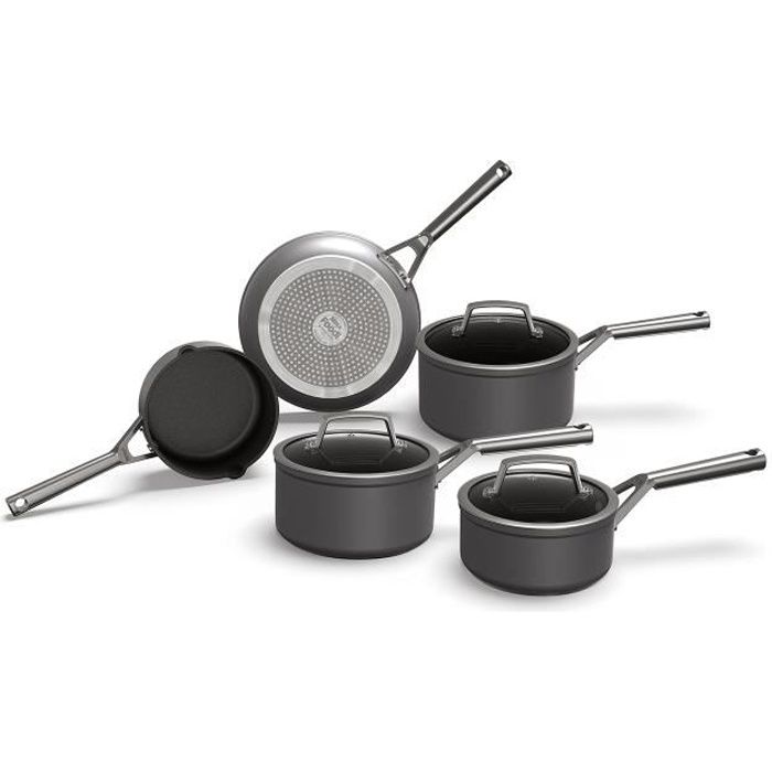 NINJA Foodi ZEROSTICK C35000EU - Batterie de cuisine 5 pièces - Garantie 10 ans – Tous feux dont induction