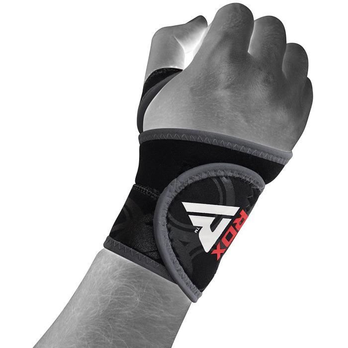 RDX Protège Poignet Poids Support Musculation Bande Sangle D'entrainement Fitness (Le Paquet Contient Une Seule Pièce)