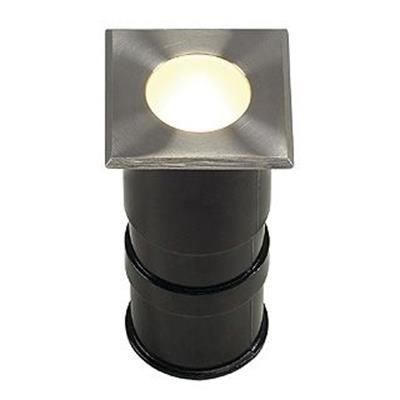 ENCASTRE DE SOL CARRE LED BLANC CHAUD POWER TRA…