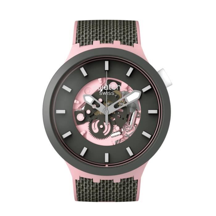Swatch orologio MISTY CLIFFS Originals Big Bold 47mm SB05P100