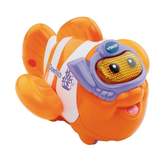 Vtech Baby 80–187304 – Tut Bain monde – Poisson Clown, Orange-Blanc