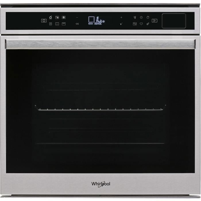 Whirlpool - four intégrable combi vapeur 73l 60cm a+ pyrolyse inox - w6os44ps1p