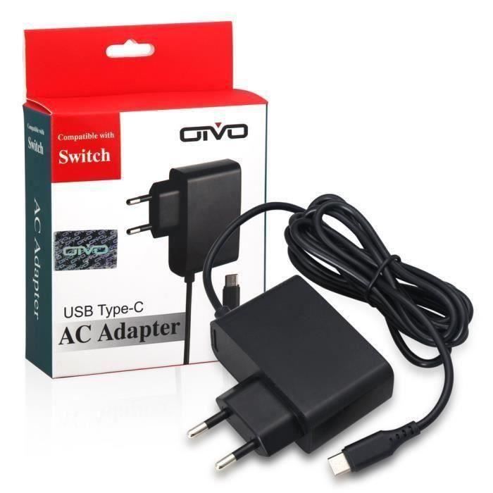 chargeurs d'alimentation de type C pour console Nintendo Switch et accessoires