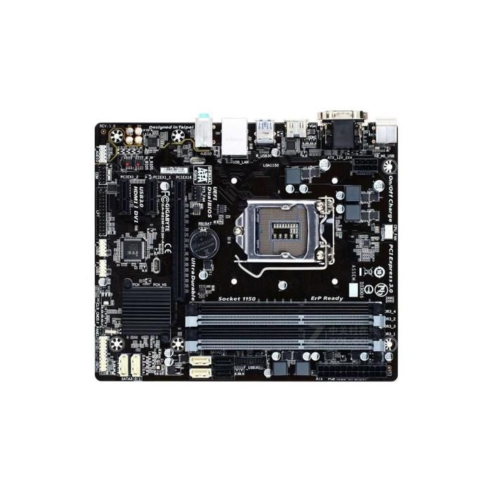 Carte mère GIGABYTE B85M-DS3H-A Intel B85 Socket LGA1150 4xDDR3 SDRAM 32GB Micro ATX - Gigabyte