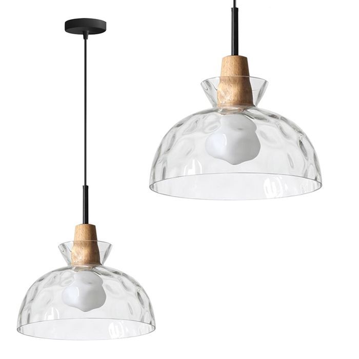 Lampe Suspendue De Plafond Toolight App1184-1Cp Suspenion Noir 26 5 X 26 5 X 27 5 Cm