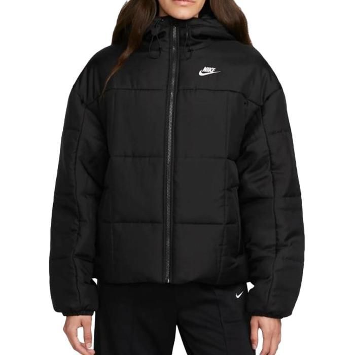 Doudoune Nike Classic Veste Nike Noire Et Blanche Femme Doudoune
